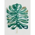 thumbnail image 2 of Watts, Eva 15x18 White Modern Wood Framed Museum Art Print Titled - Modern Tropic Leaf II, 2 of 4