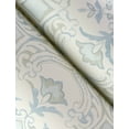 thumbnail image 4 of Chesapeake Marjoram Light Blue Floral Tile Wallpaper, 4 of 7