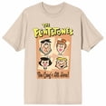 thumbnail image 5 of The Flintstones Gang's All Here Women's Natural Graphic Tee-XL, 5 of 7