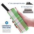 thumbnail image 2 of YFYANG Adult Microfiber Quick Dry Bath Towels, Christmas Checkered Stripe Pattern Beach Towel, Home Camping Travel Essentials, 27.5" x 55", 2 of 9