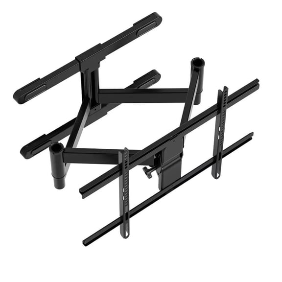 Restored Sanus Decora Full-Motion TV Mount for 42"-90" TVs DLF225-B1 Black (Refurbished)