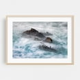 thumbnail image 2 of Stormy Sea Wall Art – Jagged Rocks and Waves - Photography Seascape Waves Ocean Coast Surrealism Mystical Nature Unframed Wall Art Print 4 x 6 inches, 2 of 7