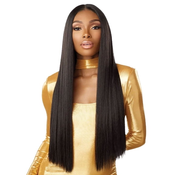 Sensationnel Butta Lace Wig Unit 45 Glueless Lace Wig 28" Lace Wigs / Color: 2 - DARK BROWN