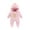 Pink, variant on Baby Jumpsuit Girl for Winter Cute Warm Fleece Infant Snowsuit Coveralls Boys Long Sleeve Bear Ear Hooded Romper, Sky Blue, 3 Months