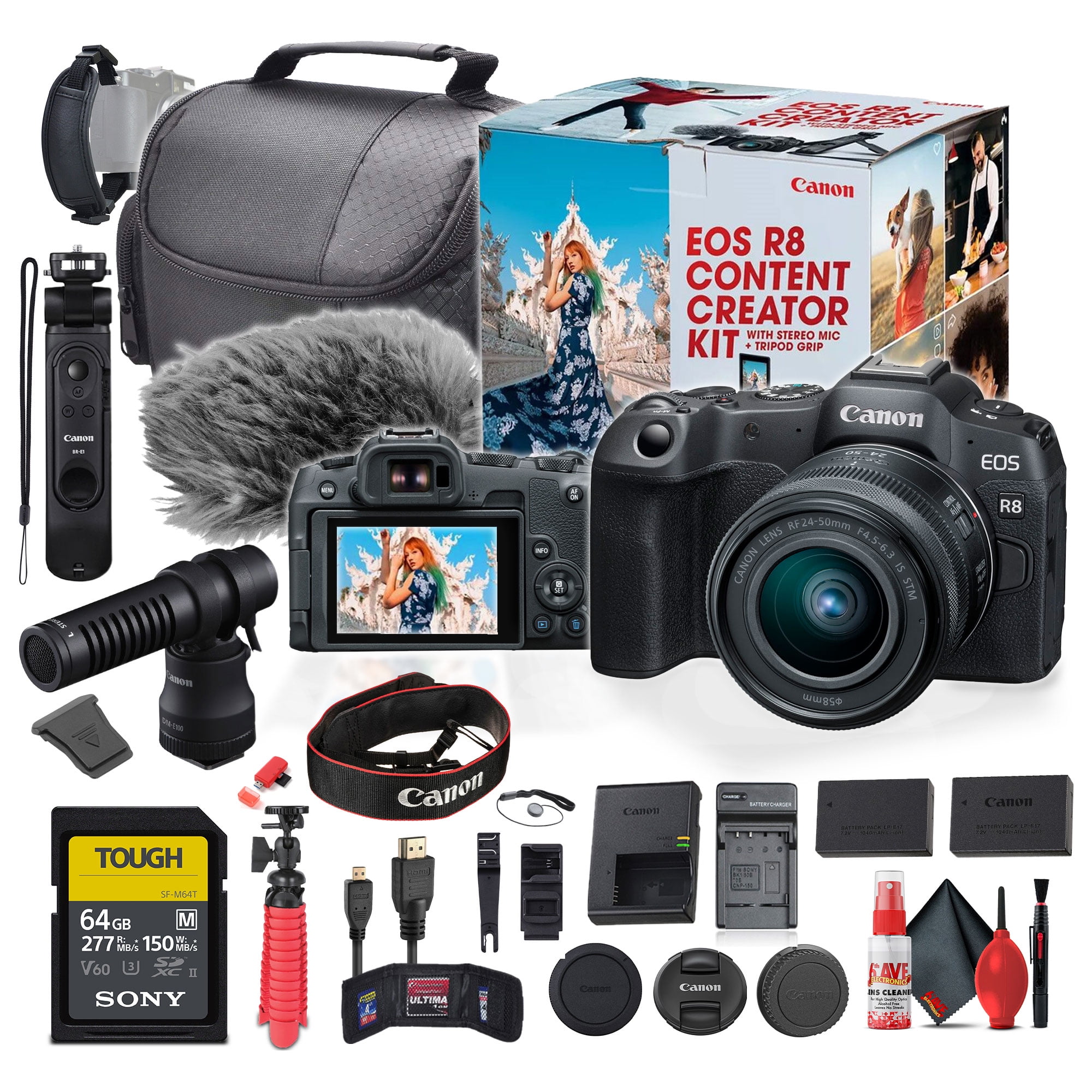 Canon EOS M50 Mark II Mirrorless (Black) with EF-M 15-45mm Canon EOS M50 Mark II Mirrorless (Black) with EF-M 15-45mm