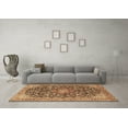 thumbnail image 3 of Ahgly Company Indoor Rectangle Medallion Brown Traditional Area Rugs, 2' x 3', 3 of 4