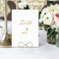 thumbnail image 4 of 20pcs Table Number Holder Stands Place Card Holder Bow Shape Table Number Holder Metal Place Card H, 4 of 5