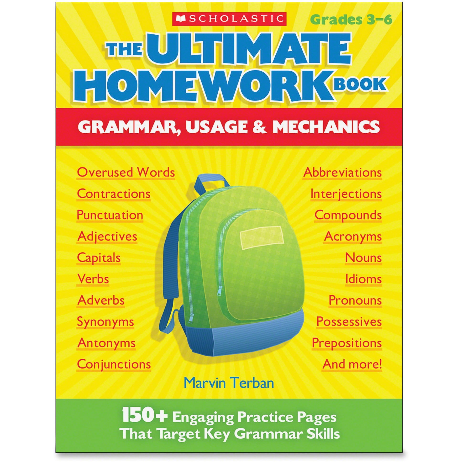 Scholastic Res. Grade 3-6 Ultimate Homework Book Printed Book - Walmart