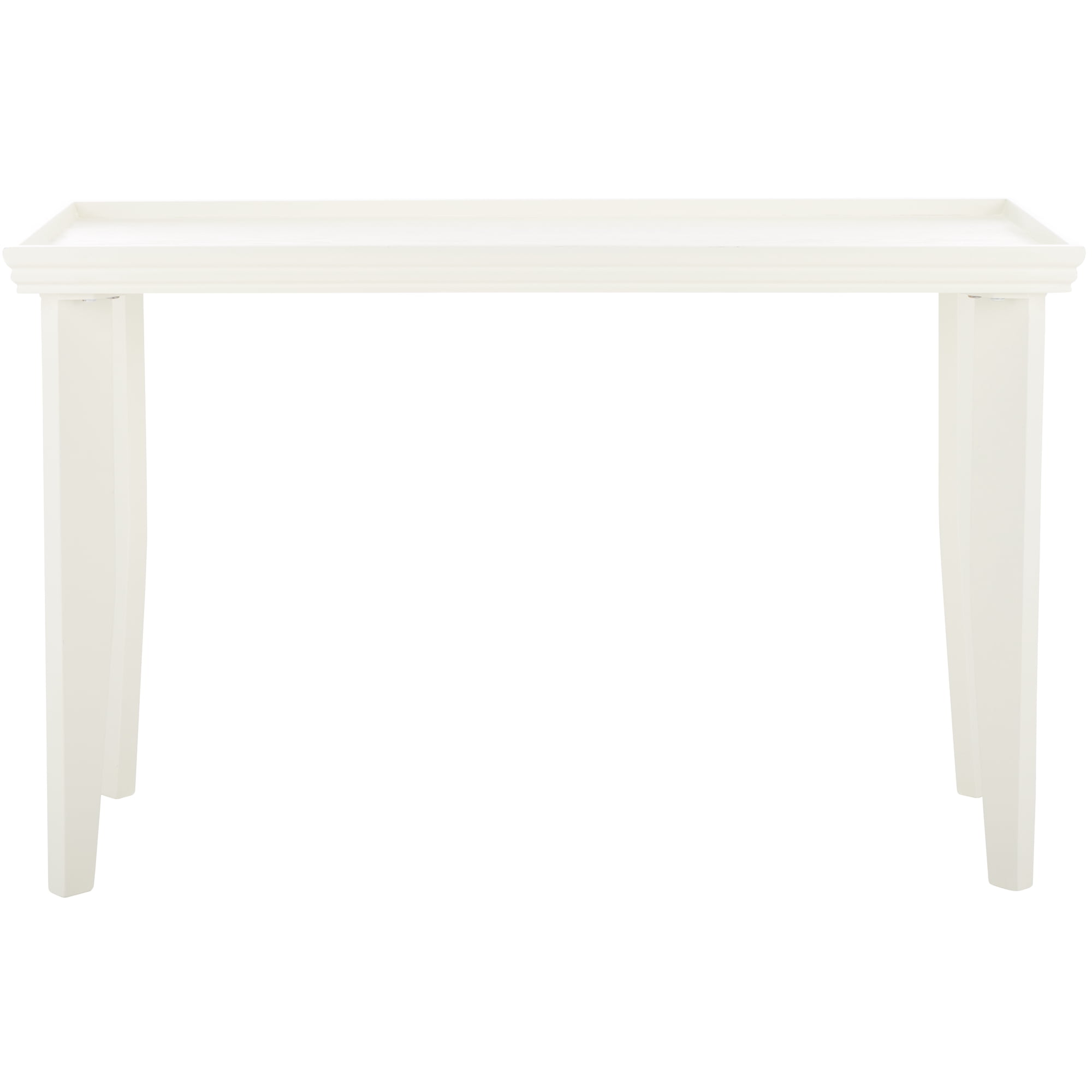 SAFAVIEH Naios Wood Rectangle Console Table  Ivory