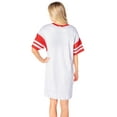 thumbnail image 2 of DC Comics Women's Wonder Woman Nightgown Classic Logo Pajama Lounge Sleepwear Nightdress, 2 of 6