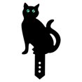 thumbnail image 1 of Letreros de silueta de estaca de gato para jardín, patio, césped, decoración de exteriores, adorno 24x30cm sentado, 1 of 7