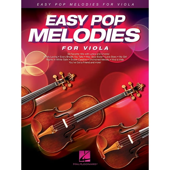 Easy Pop Melodies Easy Pop Melodies for Viola, (Paperback)