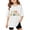 White, variant on Miaoju Girls T Shirts Size 10 Crew Neck Graphic T-Shirts Short Sleeve T Shirts Comfortable Funny Tees T Shirts for Boys and Girls