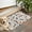 Classic Elements Halloween, variant on Celestial Wolf Halloween Pattern Door Rugs,Washable Non Slip Door Mats Indoor,Decorative Door Mats,Entry Mat Indoor for Entrance,Bedroom,Kitchen,Bathroom,16"x47"
