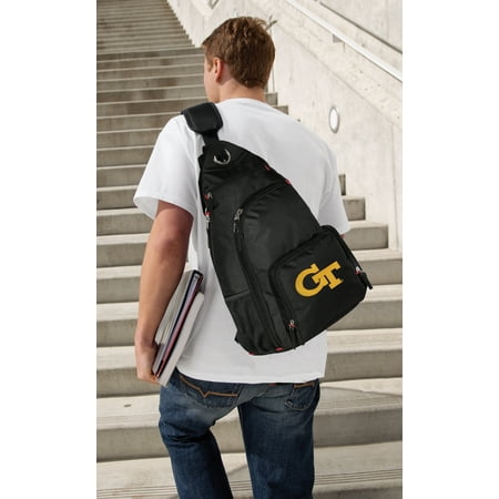 Georgia Tech Backpack BEST Single Strap Georgia Tech Sling Backpack - 0