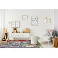 thumbnail image 2 of KC Cubs | Batman GOTHAM CITY™ Road Map Educational Learning & Game Area Rug Carpet for Kids and Children Bedrooms and Playroom, 2 of 6