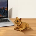 thumbnail image 5 of Bobble Head Chihuahua Car Decoration Nodding Dog Ornaments High Emulation Dog Crafts Dog Lover For Car Vehicle Desk Tabletop Baby Kids Toy Easy To Use, 5 of 6