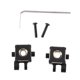 thumbnail image 2 of 2Pcs Brass Steering Block Steering Knuckle 9737 for TRX4M 1/18 RC Crawler Car Upgrade Parts Accesso, 2 of 4