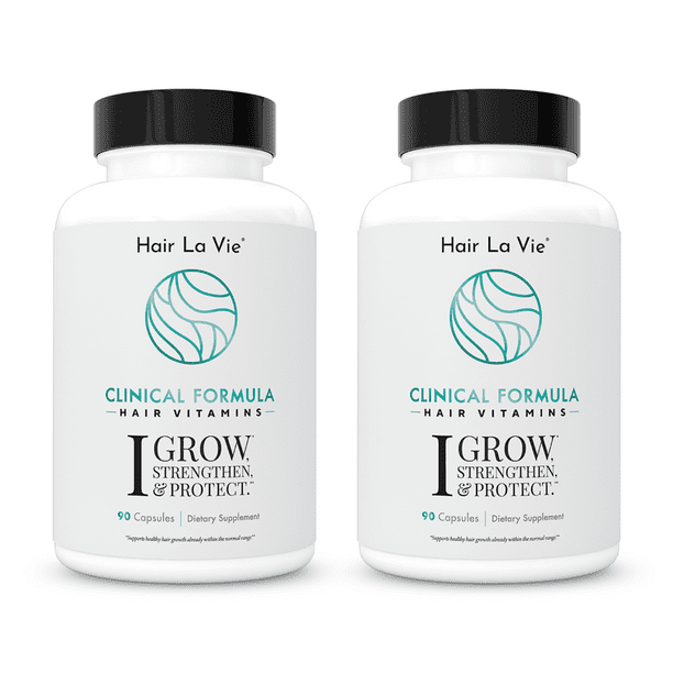 Hair La Vie Clinical Formula Hair Vitamins with Biotin and Saw Palmetto ...