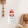 thumbnail image 1 of Pegatinas de San Valentín para ventanas y paredes - Encantadoras decoraciones con estampados, fácil de pegar y pegar, multicolor, 5,7x4,5 pulgadas, 1 of 6