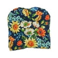 thumbnail image 2 of 19-inch U-Shaped Patterned Spun Polyester Tufted Dining Chair Cushion 93184-1CH-REO-59, 2 of 2