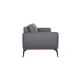thumbnail image 4 of Porter Designs Pietro Top Grain Leather Sofa - Gray, 4 of 6