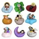 thumbnail image 2 of One Piece Luffy Zoro Nami Sanji Night Light Anime Figure Lamp Soft Light Bedroom Bedside LED Light Room Children Toys Gift Gao Jinjia LED, 2 of 2