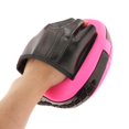 thumbnail image 1 of VONKY Boxing Punching MMA Mitts PU Leather Hand Target for Thai Kick Karate Pink, 1 of 9