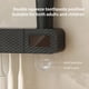 thumbnail image 5 of Soporte para Cepillos de Dientes, Exprimidor Automático de Pasta de Dientes de Pared, Estante de Almacenamiento, Accesorios de Baño, Dispensador de Pasta de Dientes A, 5 of 5