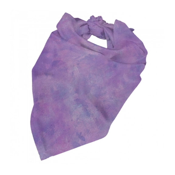 Purple Paint Dog Bandanas Triangle Dog Scarfs For Small Medium Large Dogs And Cats