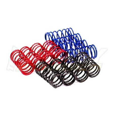 Traxxas Spring Shock Integy RC Toy Model Hop-ups T3461 Shock Spring Set (12) for 1/16 Traxxas E-Revo,Slash,Summit,Rally ()