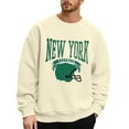 thumbnail image 1 of Men's Hoodless Sweatshirt Fashion Pullover Casual Plus Size Football Design Holiday Oversized Prints Hop Apparel Tops, 1 of 4