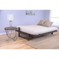 thumbnail image 4 of Coastal Charm Futon Frame & Mattress Set - Full Size Convertible Sofa Bed - Space Saving Design, 4 of 6
