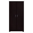 thumbnail image 3 of Bowery Hill Engineered Wood Tall Bathroom Storage Cabinet with Doors in Espresso, 3 of 6