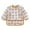 Brown, variant on oqasdz Baby Care Boys Girls Long Sleeve Cartoon Prints Soft Comfortable Cute Bibs, Size 6-12 Months