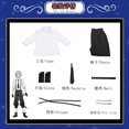 thumbnail image 3 of Anime Bungou Stray Dogs Hombres Mujeres Nakahara Chuuya Dazai Disfraz de Cosplay Chuya Nakahara Traje de Cosplay Conjunto de Uniforme Escolar, 3 of 5