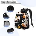 thumbnail image 3 of Balery Cat Skulls and Flowers Mochila para Mujeres y Hombres, Mochila Ligera Casual para Viajes, Mochila Clásica Básica para la Universidad, 3 of 6