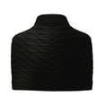 thumbnail image 5 of Wraps for Women Solid Color Elegant Winter Open Front Knitted Scarf Poncho Wedding Dresses Soft Lightweight Casual Womens Shawls Wraps Evening Dresses, 5 of 5