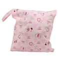 thumbnail image 4 of Senjay Cloth Bag, Washable Cartoon Pattern Double‑layered Pockets Storage Bag For Travel For Cosmetic Bag, 4 of 8