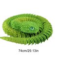 thumbnail image 2 of Juguete articulado creativo de serpiente articulaciones flexibles juguete de serpiente impreso en 3D, 2 of 4