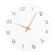 thumbnail image 3 of Reloj de pared de 11,81'', fácil de leer, moderno, silencioso, sin tictac, decorativo. Números arábigos, 3 of 9