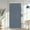 Blue, variant on Vatge Accordion Door Curtains for Closet, Laundry Room Curtain for Doorway, Hallway Curtain for Space Privacy, 1 Panel with Tieback, W39 x L78, Stone White