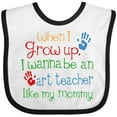 thumbnail image 3 of Inktastic Art Teacher Like Mommy Boys or Girls Baby Bib, 3 of 4