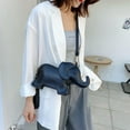 thumbnail image 2 of Elephant Shaped Crossbody Bag for Women Shoulder Handbag PU Leather Wristlet Clutch Purse, 2 of 9