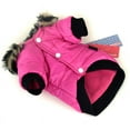 thumbnail image 6 of Pretty Comy Winter Dog Clothes Large Puppy Dog Cute Warm Coat For Pet Faux Pockets Fur Trimmed Dog Hoodies Jacket Costume, 6 of 6