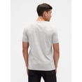 thumbnail image 3 of Camiseta GAP para hombre Everyday Soft Logo con cuello en V B08 XS, 3 of 5