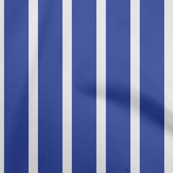 oneOone Polyester Spandex Blue Fabric Stripes Fabric For Sewing Printed Craft Fabric By The Yard 56 Inch Wide