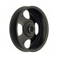 thumbnail image 2 of KarParts360 For Nissan Altima 2002 03 04 05 06 2007 Power Steering Pump Pulley | Steel | Serpentine Belt Type | Black Color | Press-Fit Mount Type | 6 Groove | Replacement For 49132WF700, 2 of 4