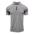 thumbnail image 4 of pstuiky camisetas de hombre, Cárdigan informal de manga corta con capucha y botones sueltos con bolsillos a juego de colores para hombre ropa de hombre xxl, 4 of 9