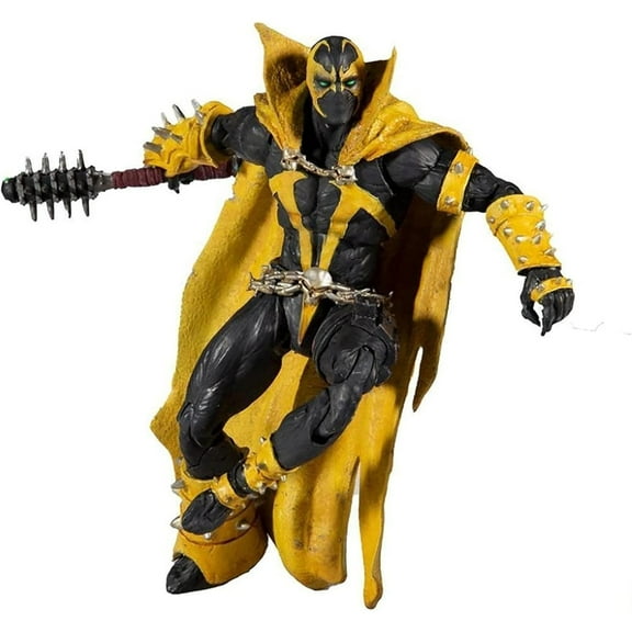 Walmart Exclusive Mortal Kombat Spawn 7" Action Figure, Curse of Apocalypse Gold Label